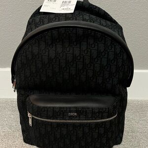 Christian Dior Monogram Rider book-bag  backpack retail price $2700